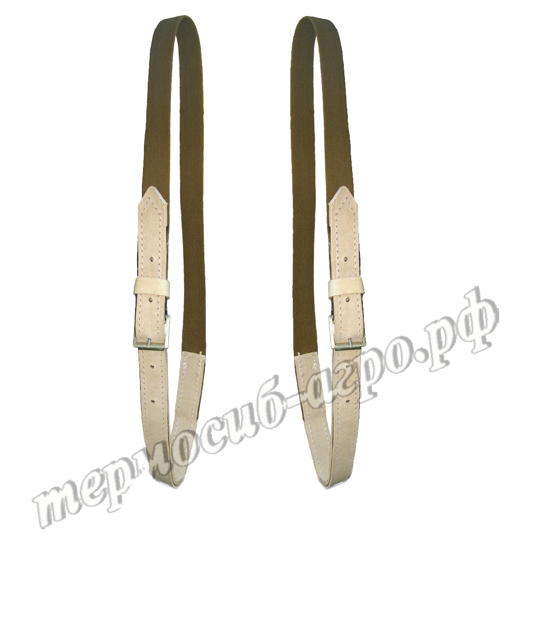 Путлище для седла х/б усиленные 35 мм с  сыр. конц